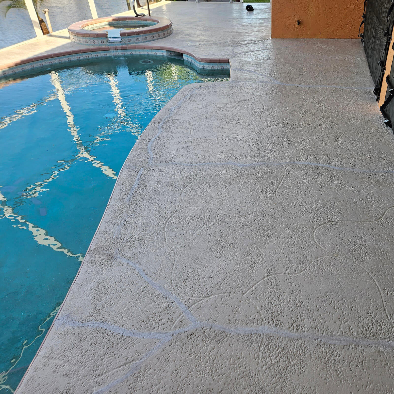 Englewood patio pool deck concrete restoration