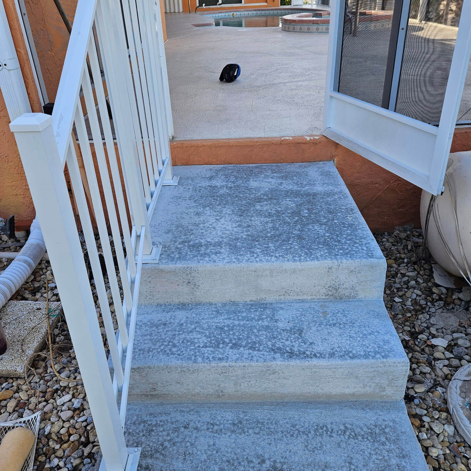 Englewood staircase concrete resurface