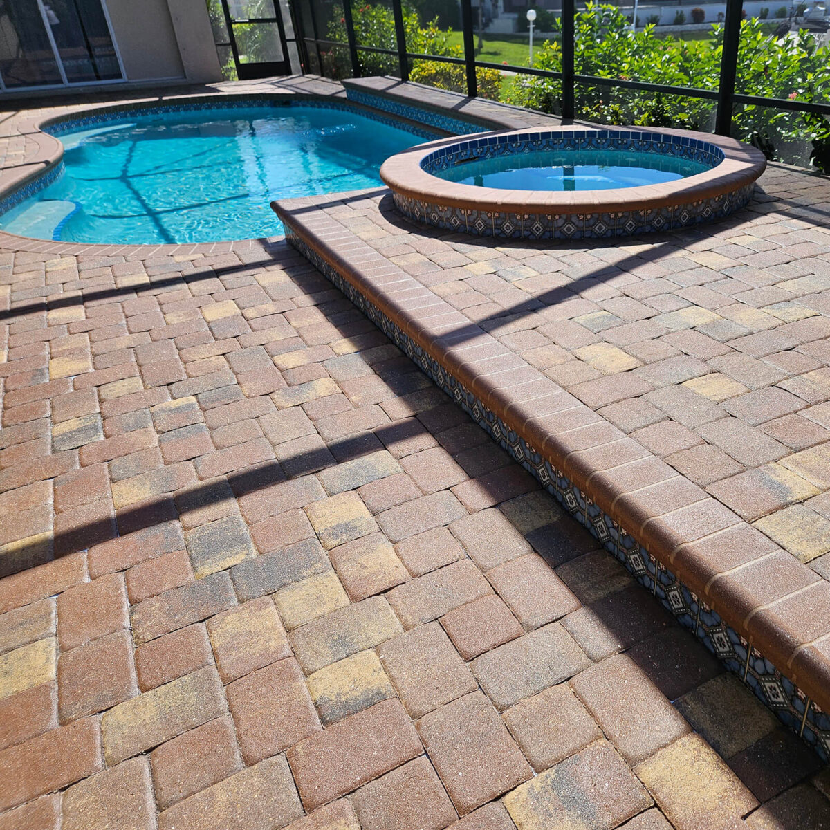 North Port Pool Paver Installation