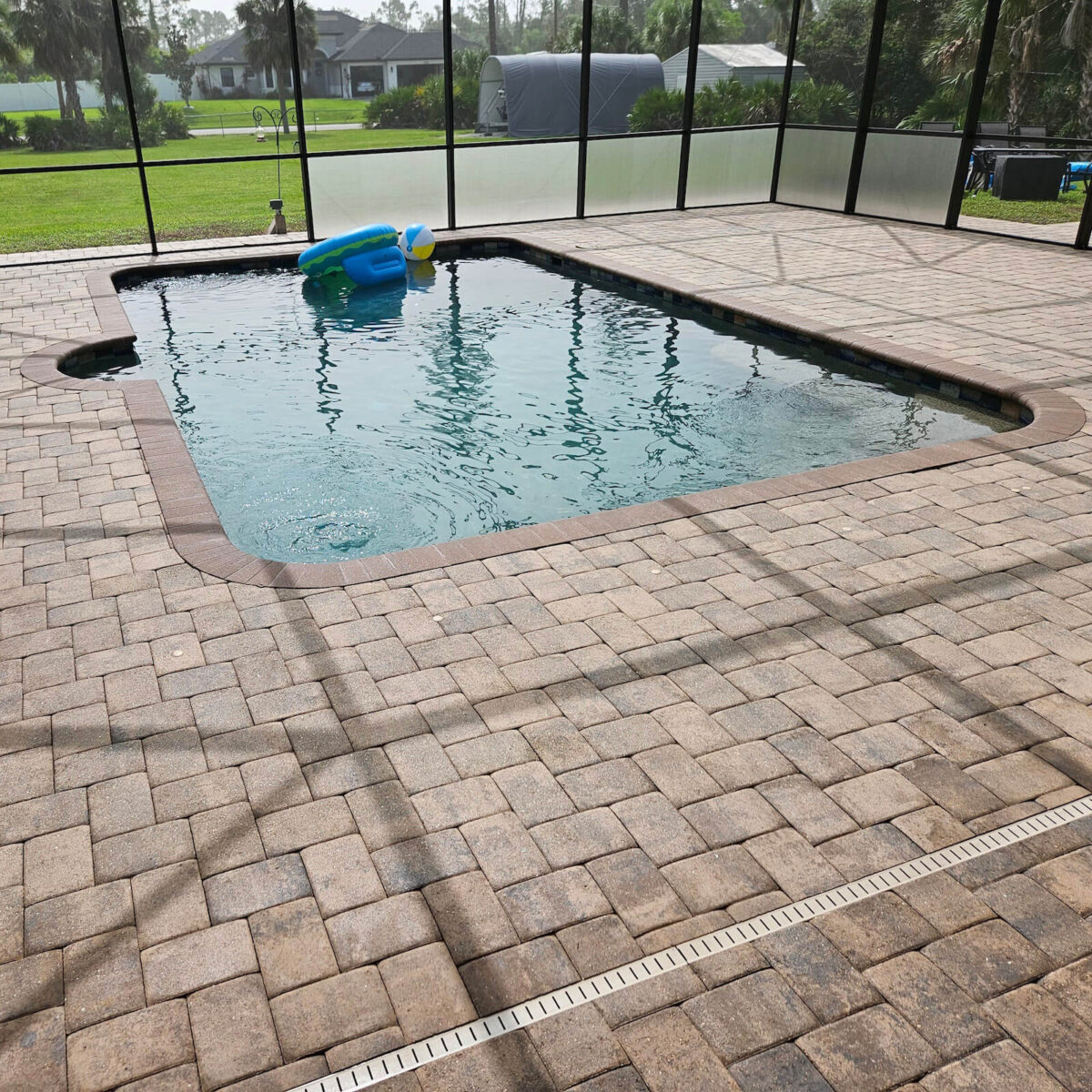 Paver cleaning Lakewood Ranch