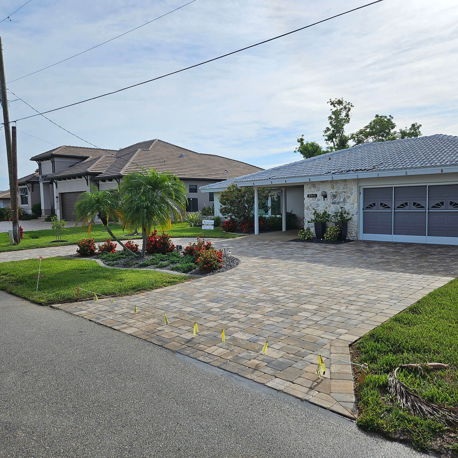 punta gorda paver drive installation