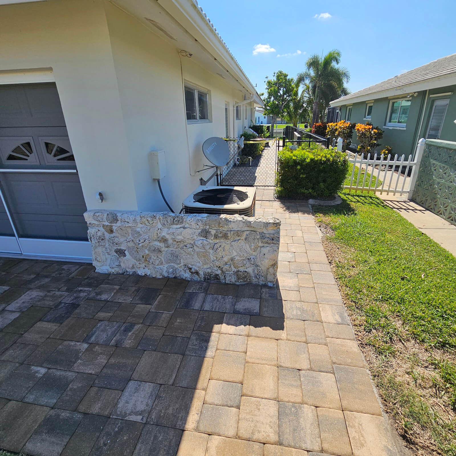 punta gorda paver walkway