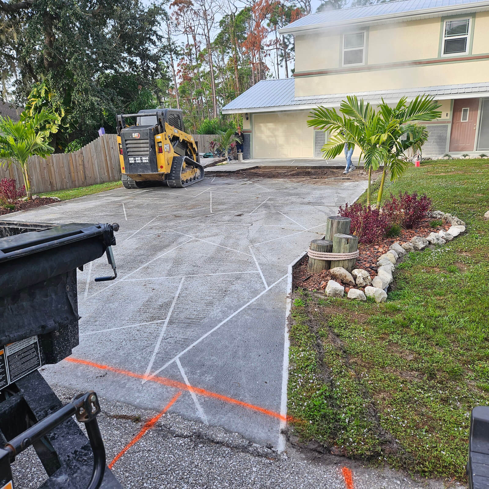 Sarasota driveway paver restoration