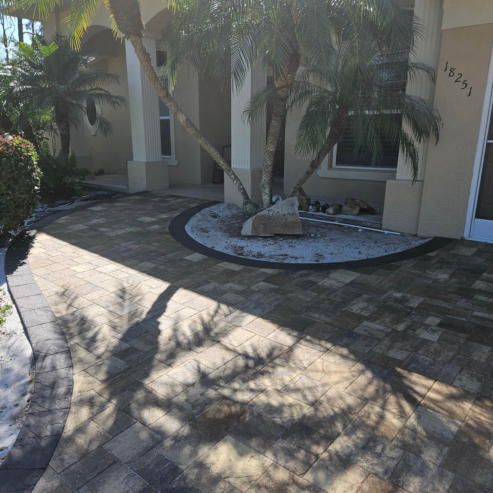 Venice walkway paver cleaning