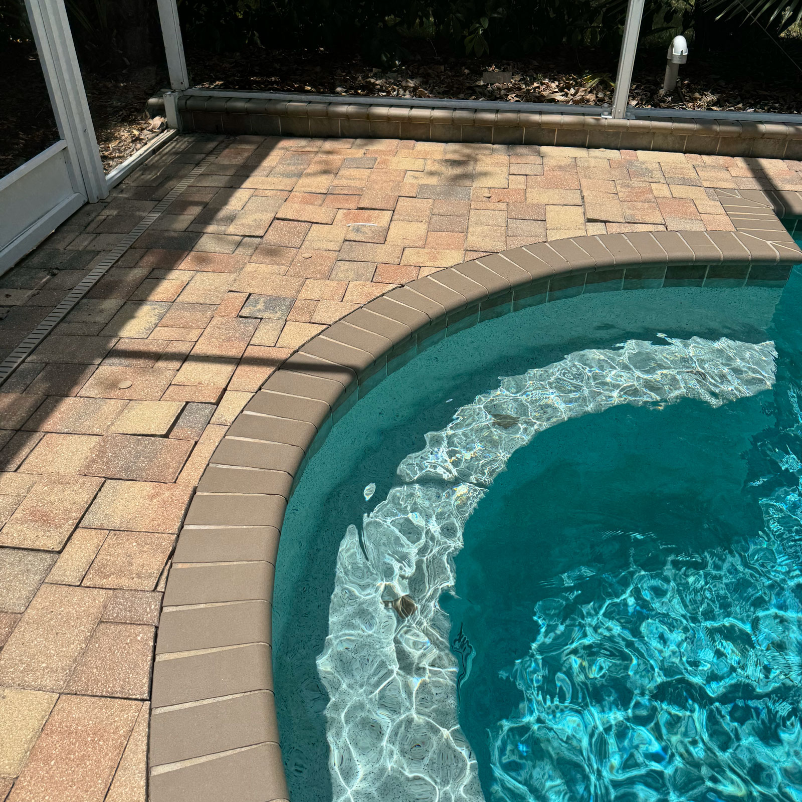 Before: Tampa Paver Sealing & Repair