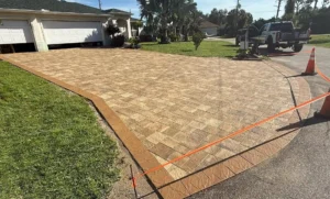 Florida Driveway Pavers - Tan Pavers