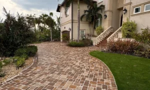 Red Florida Driveway Pavers