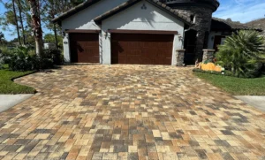 Tan Florida Driveway Pavers