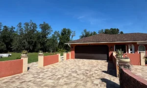 Florida Driveway Pavers, Red House