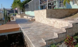 Retaining Walls and Stairs