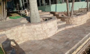 Retaining Walls and Stairs