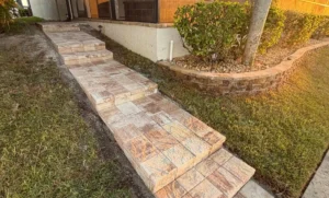 Retaining Walls and Stairs