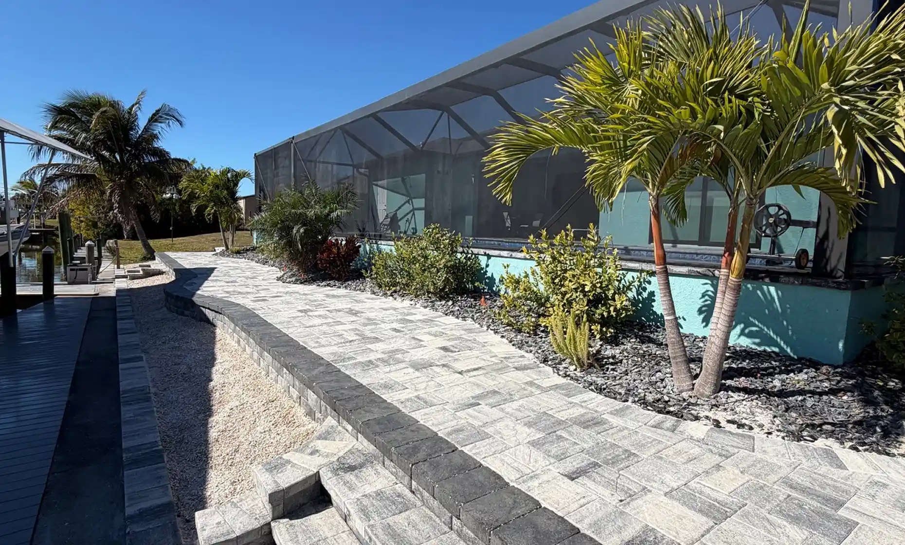 Retaining Walls and Stairs