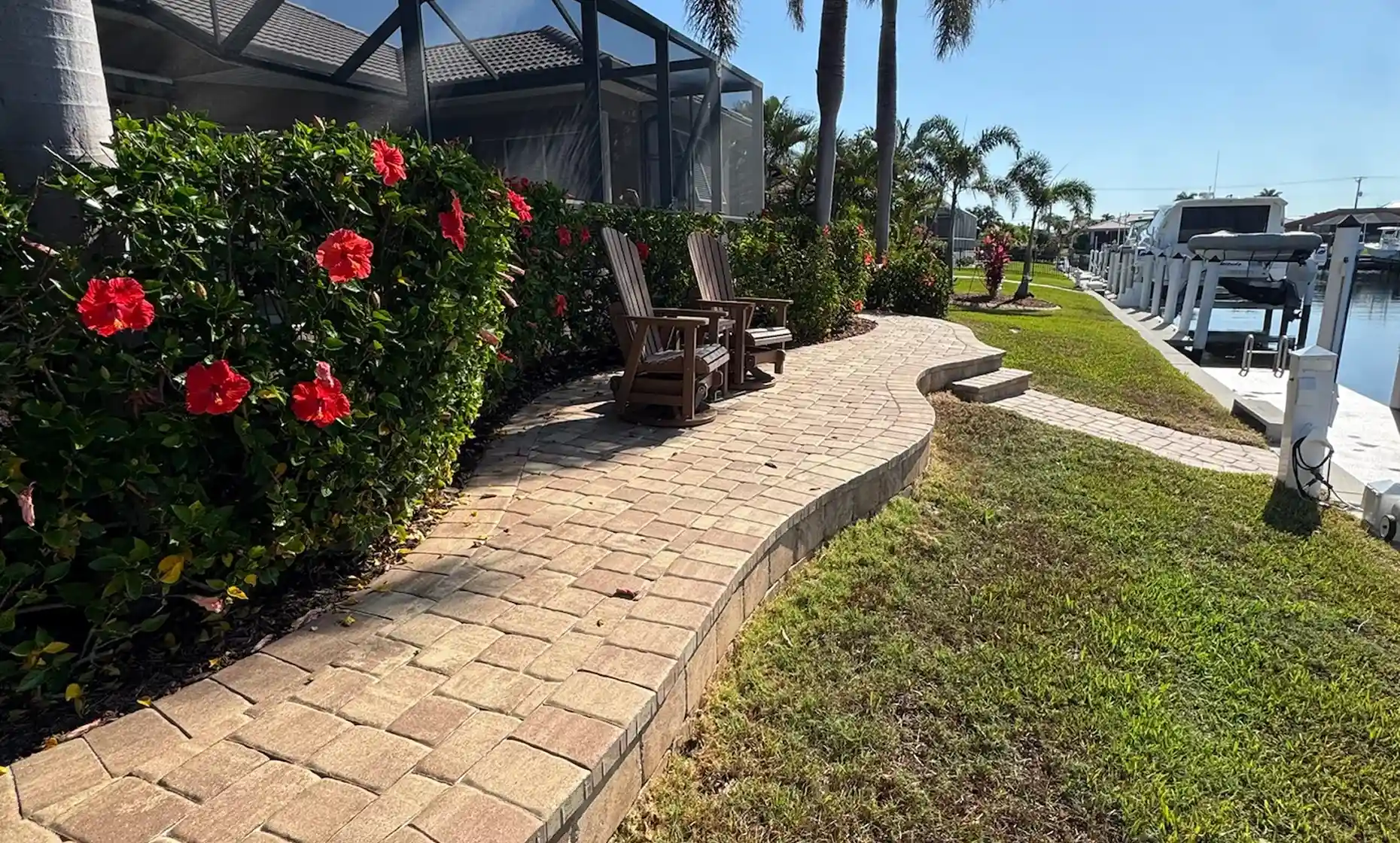 Retaining Walls and Stairs