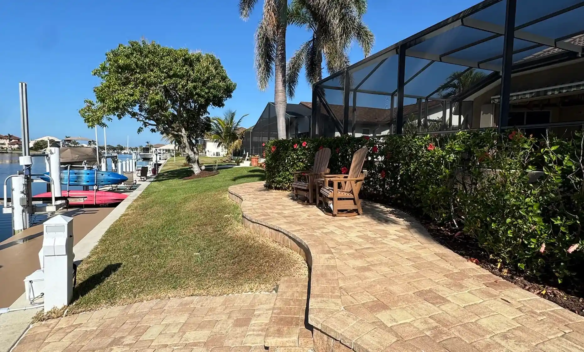 Retaining Walls and Stairs